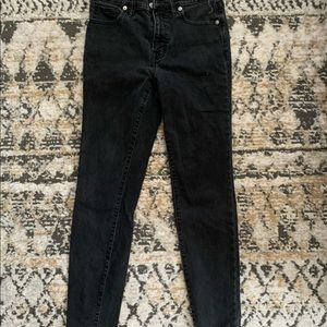 Madewell Skinny Grey wash Jeans